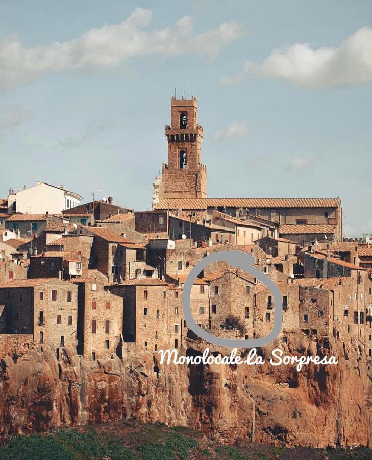 La Sorpresa Monolocale Con Vista Vallata Pitigliano Eksteriør bilde