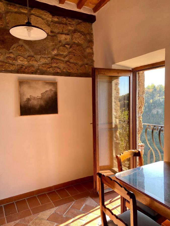 La Sorpresa Monolocale Con Vista Vallata Pitigliano Eksteriør bilde