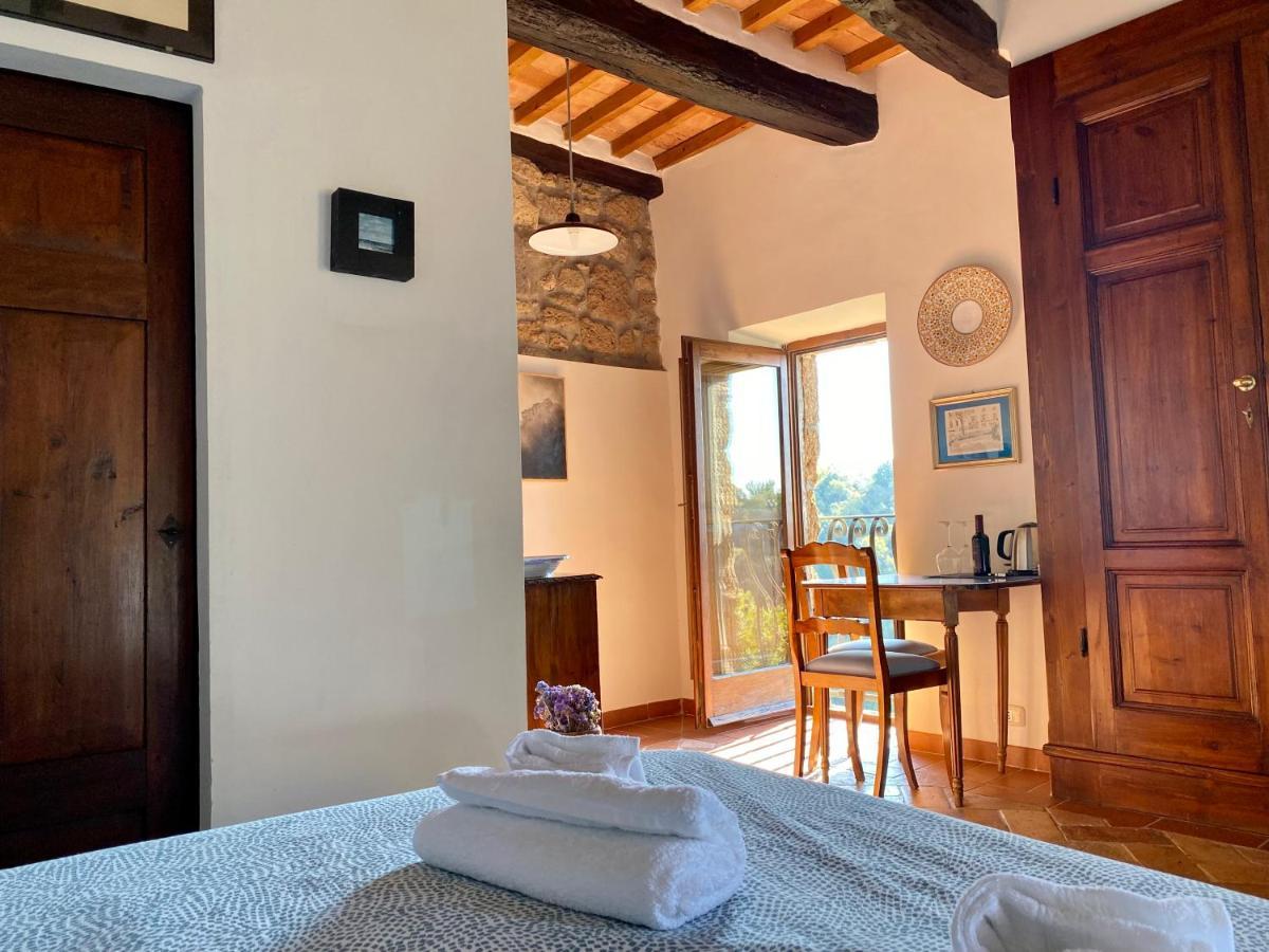 La Sorpresa Monolocale Con Vista Vallata Pitigliano Eksteriør bilde