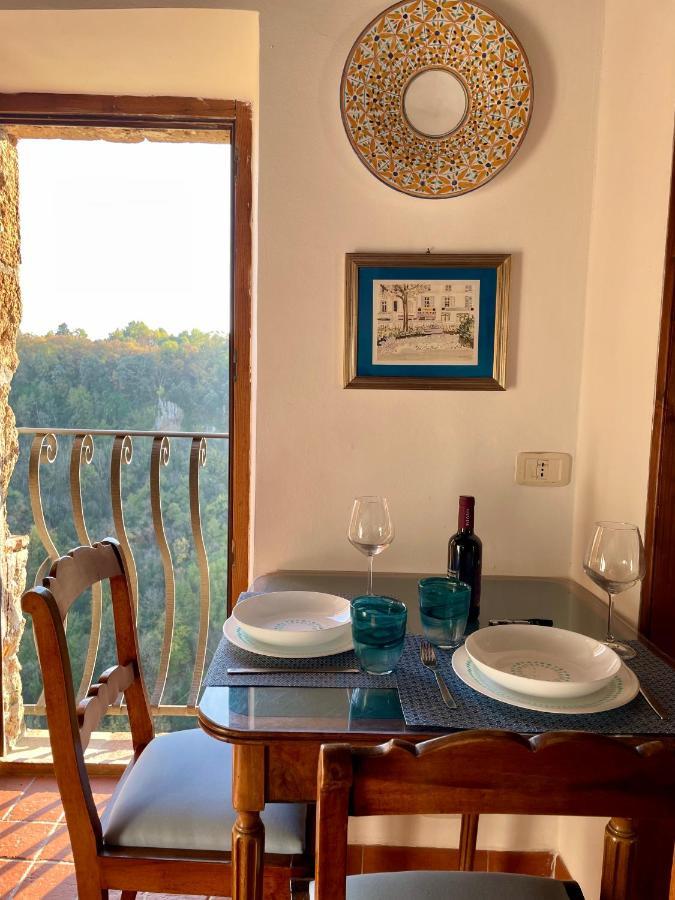 La Sorpresa Monolocale Con Vista Vallata Pitigliano Eksteriør bilde