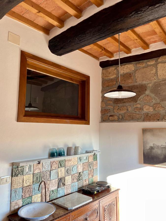 La Sorpresa Monolocale Con Vista Vallata Pitigliano Eksteriør bilde