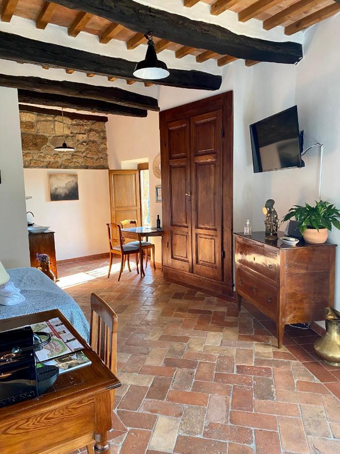 La Sorpresa Monolocale Con Vista Vallata Pitigliano Eksteriør bilde