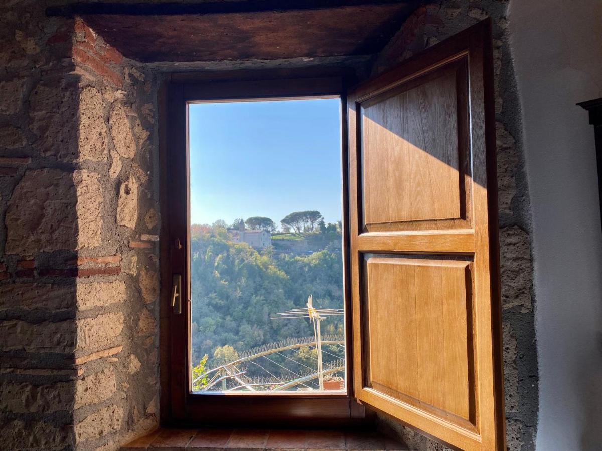 La Sorpresa Monolocale Con Vista Vallata Pitigliano Eksteriør bilde