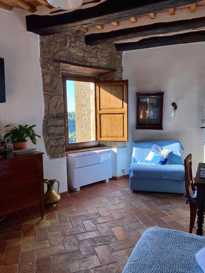 La Sorpresa Monolocale Con Vista Vallata Pitigliano Eksteriør bilde