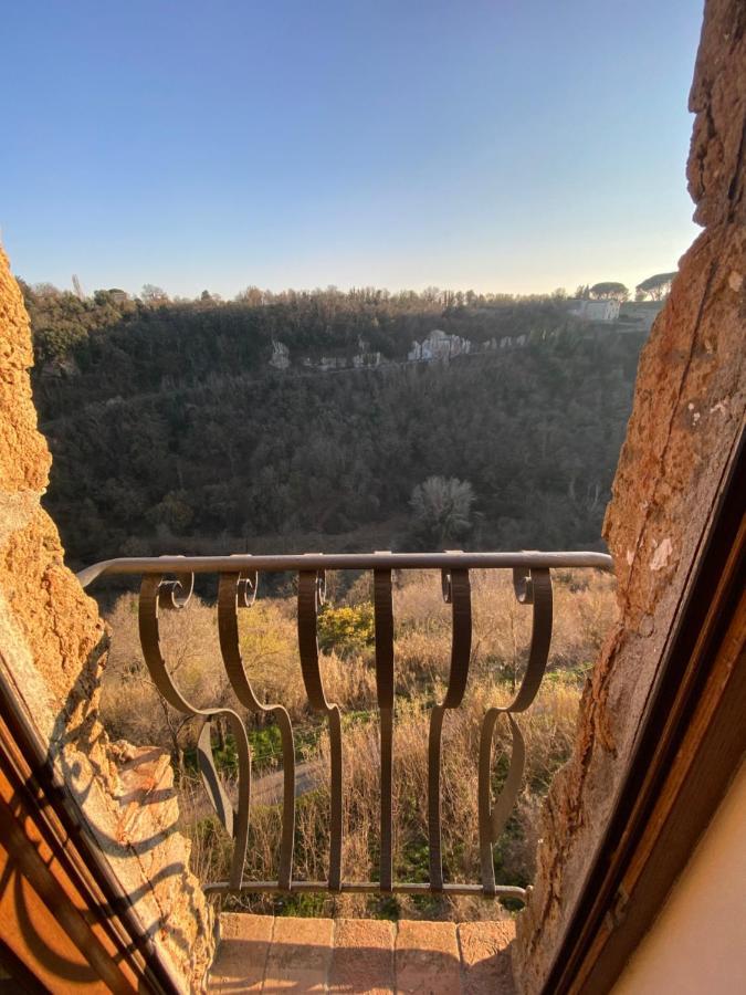 La Sorpresa Monolocale Con Vista Vallata Pitigliano Eksteriør bilde