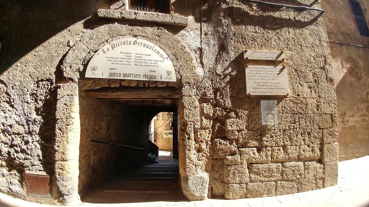 La Sorpresa Monolocale Con Vista Vallata Pitigliano Eksteriør bilde