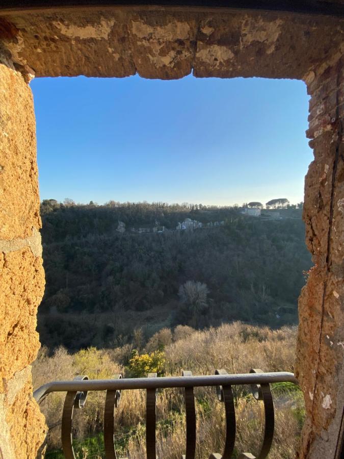 La Sorpresa Monolocale Con Vista Vallata Pitigliano Eksteriør bilde